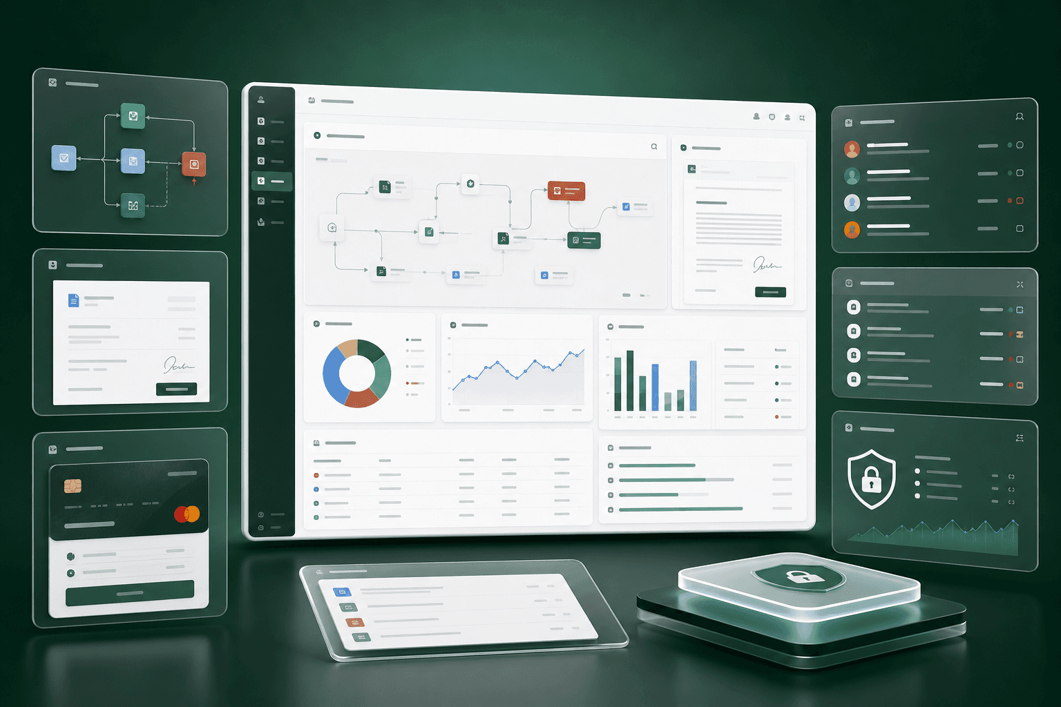 WersantSoft cloud software platform with client intake, documents, automation, and portal workflows